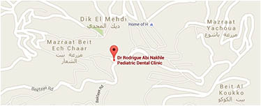 PDC clinic Map Beirut lebanon